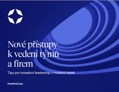 Nové přístupy k vedení týmů a firem